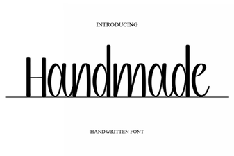 Handmade Fonts for Creative and Authentic Design Projects