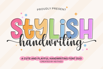 Stylish Handwriting Fonts for Creative Design Projects